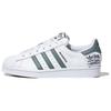 Superstar Originals Labels Unisex Sneakers White Cloud-White Hazy-Emerald HQ6455