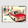Trabant 600 Metal Sign Personalized Poster Mural Pub Tin Sign Posters