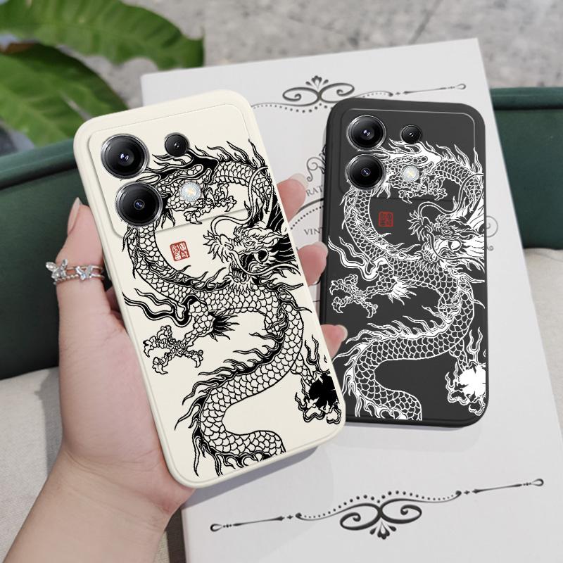 Чехол для телефона Dragon Wings Fly для Xiaomi Poco F8 F7 X7 X6 F6 M6 M5 M5S F5 X5 F4 X4 M4 F3 M3 X3 Pro Ultra 4G 5G GT Силиконовая крышка