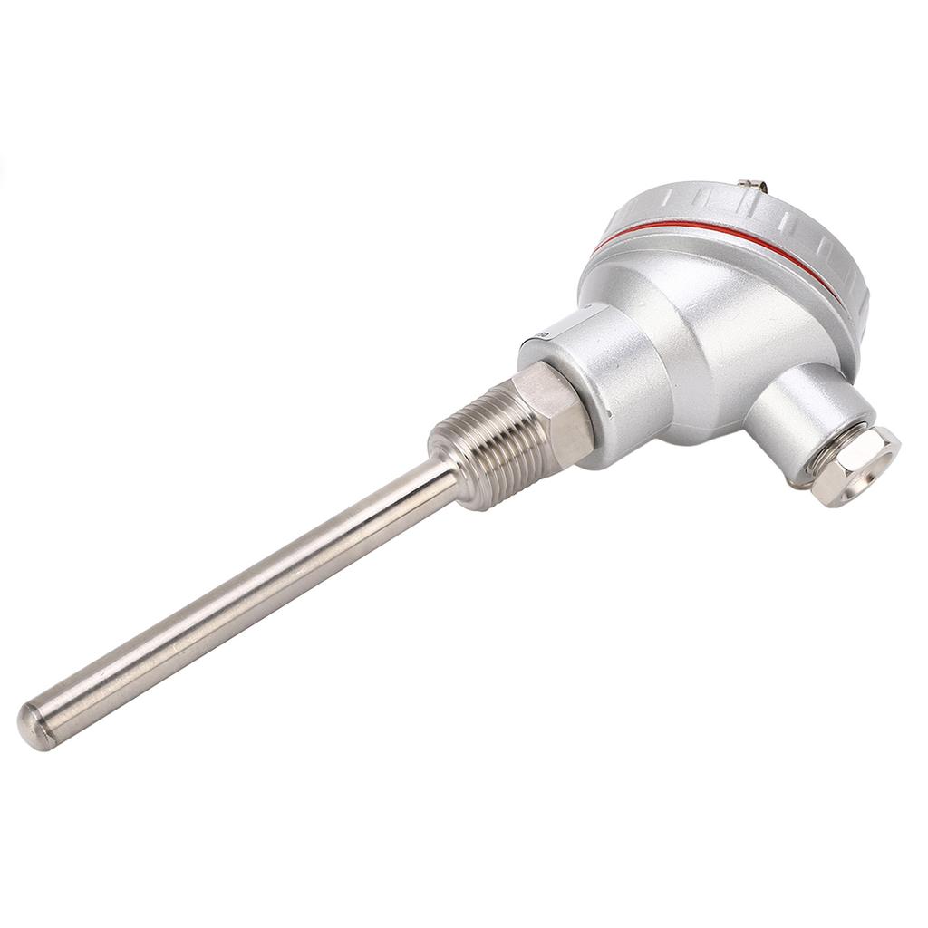 Термопара типа K, датчик температуры, зонд 10 X 100 мм, резьба PT12 дюймов, клеммная головка термопары
