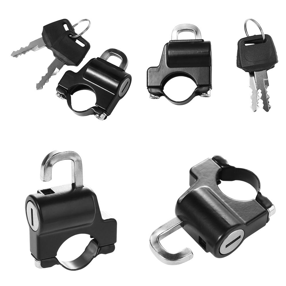Security Dirt Bike Motorbike Helmet Lock Handlebar Lock Helmet Hook Motorcycle