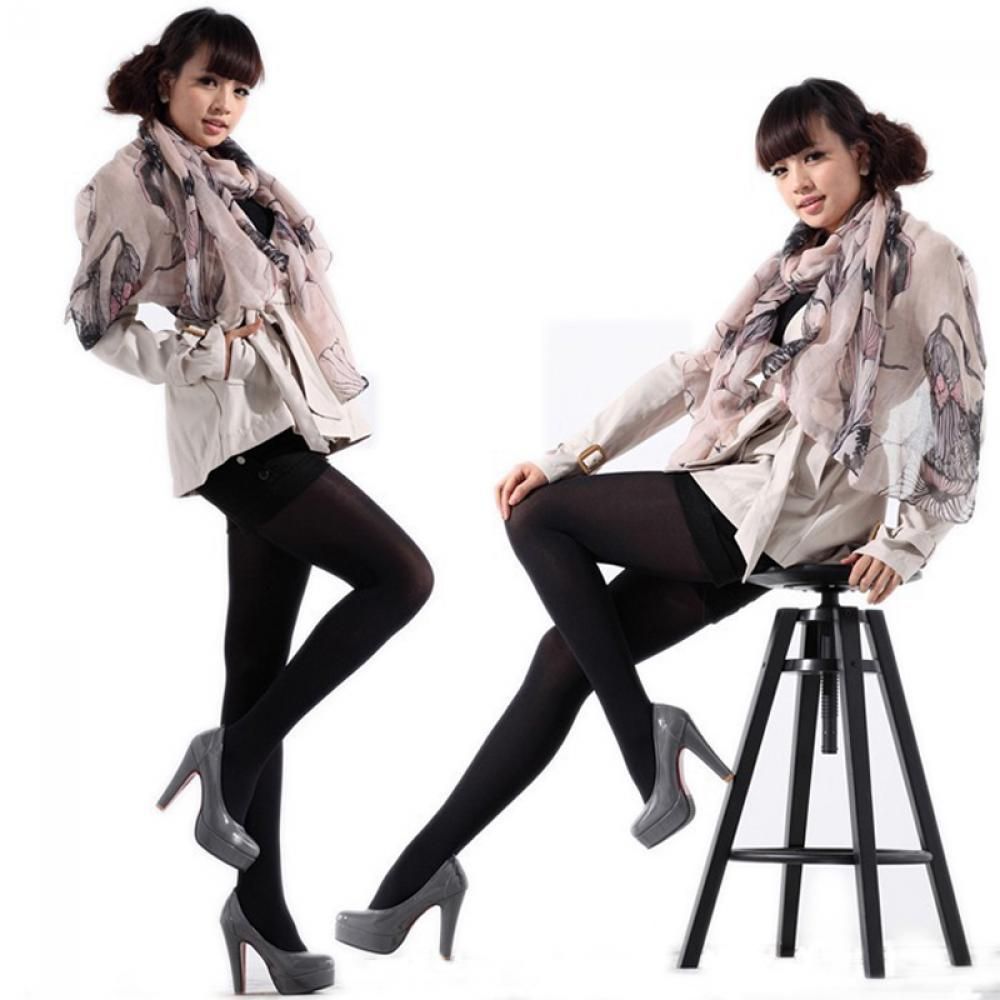 Красота Толстые Сексуальные Женские Чулки Колготки Носки с Носком Непрозрачные Колготки