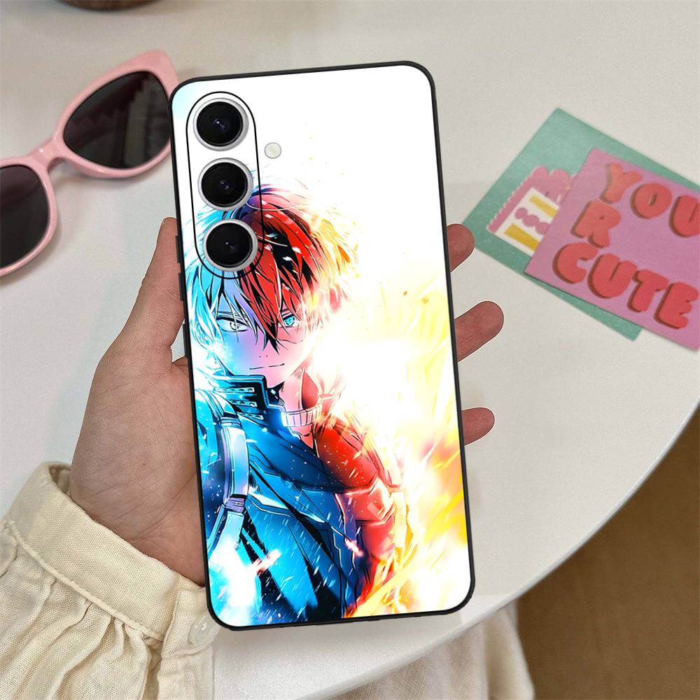 Чехол для телефона My H-Hero Academia D-Deku для Samsung S 24 Fe 25 Ultra Plus 20 Lite 21 30 22 23 24 22 Ultra 5G Fundas