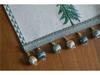 Modern Chenille Tassel Christmas Table Runner - Simple, Fresh, Polyester Tablecloth