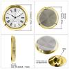 55mm Metal Watch Head Roman/Arabic Numerals Designed Watch Dial Bulit-in PC21 Movement for Glass Crystal Craft Clock