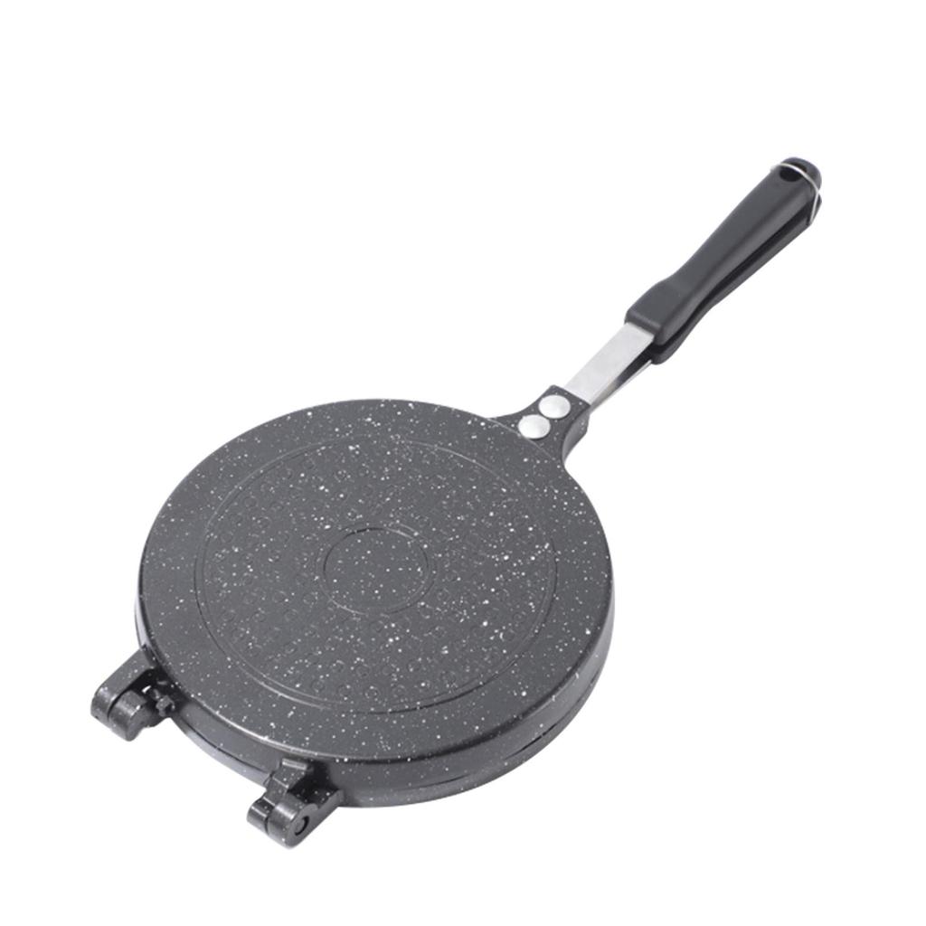 Double Sided Frying Pan Aluminum Alloy Nonstick Pancake Pan Sandwich Baking Pan Maker For Kitchen Omelets Pancakes Breakfast