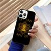 Отпусти Это Дерьмо Будда Ракушка Чехол Для iPhone 17 Air 15 16e 14 13 12 Pro Max 11 Pro Max Plus Чехол для Телефона