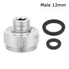 Garden Hose Swivel Aerator Adapter Faucet Adapter 360 Degree Adjustable Tap Aerator Connector
