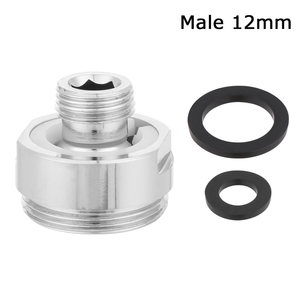 Garden Hose Swivel Aerator Adapter Faucet Adapter 360 Degree Adjustable Tap Aerator Connector