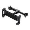 Universal Car Headrest Tablet & Phone Holder: Retractable, Foldable, Rear-Seat Mount