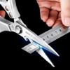 Multifunctional Kitchen Tools Kitchen Scissors Stainless Steal Meat Vegetable Cutting Scissors Chicken Bone Scissor Can Opener