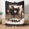 1pc Lord of the Rings Fellowship of the Ring Flannel Blanket Soft Warm Throw for Home, Office, Travel, All-Season Cozy Bedding GiftL1138