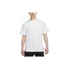 Sportswear Premium Essentials Embroidered Logo Loose-Fit Sports T-Shirt Men Tops Birch-Heather DO7393-051