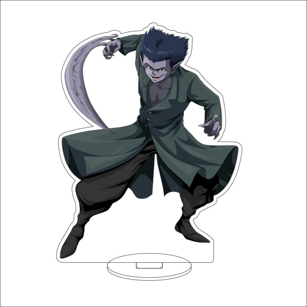 16 см Аниме YuYu Hakusho Косплей Акриловая подставка Украшения Минамино Шуичи/Хиэй Фигурка-подставка Хэллоуин Подарки