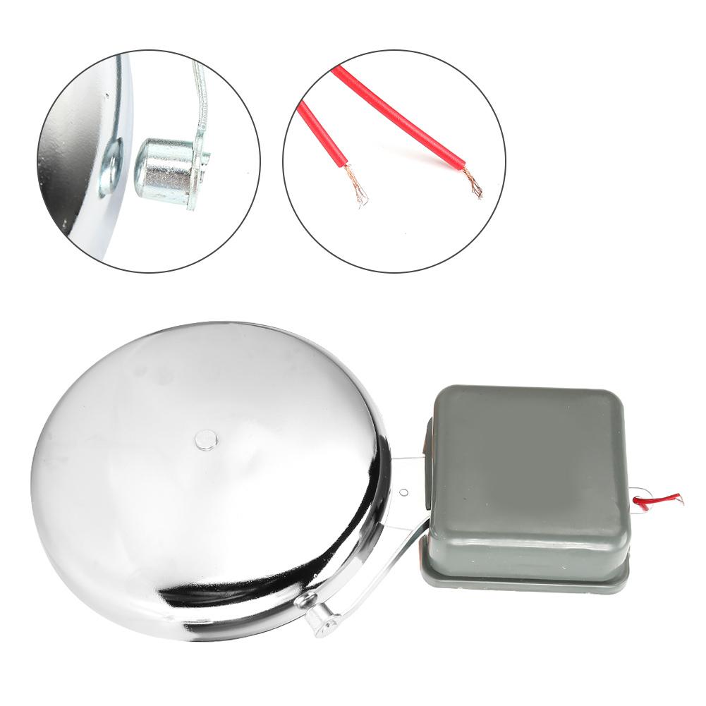 Multipurpose 8in Electric Ring Time Bell Signal Alarm for School Factory Agencies220V