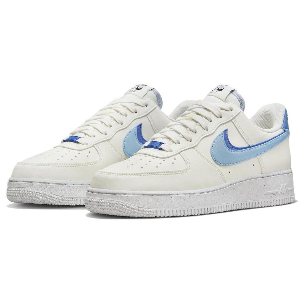 Nike Air Force 1 07 LV8 82 — Мужские кроссовки Blue Chill White Sail Medium-Blue DO9786-100