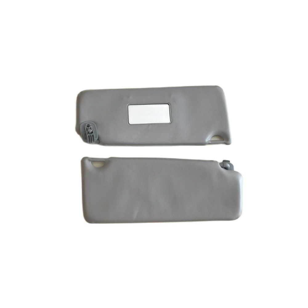 Inner Sun Visor Left Right 2 Piece Set Car Sun Visor Accessory For Renault Clio Symbol Light Gray