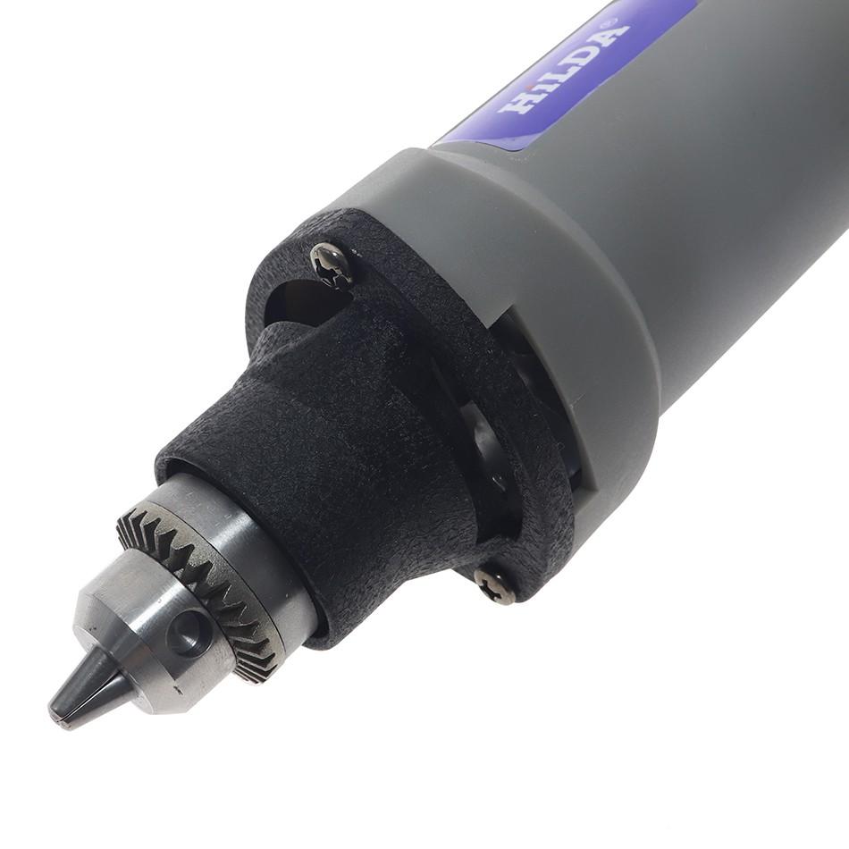 Hilda 400 Вт Электрическая дрель Dremel Шлифмашинка Гравировальная ручка Высокомощные вращающиеся инструменты Ручной шлифовальный станок Для фрезерования Гравировки Резьбы электроинструменты