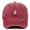 Pigeon Embroidery Pattern Baseball Cap Casual Sunscreen Hats Fashion Baseball Hats  All Seasons
