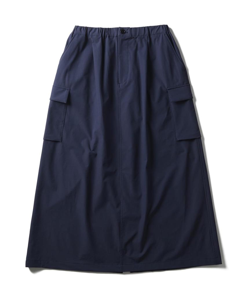 Snow Peak Stretch Skirt Navy 3 Water-Repellent SK-25AW002 Women's