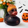 Хэллоуин Смола Огненный Резиновый Утенок Милый Утенок для Ванны Креативное Украшение для Дома Декор для Ванной Уникальный Подарок для Вечеринки Праздника