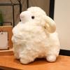 Мультяшная плюшевая игрушка Ягненок, пушистый зверь, пушистая кукла, подушка для сна, плюшевая кукла Овечка, домашний декор