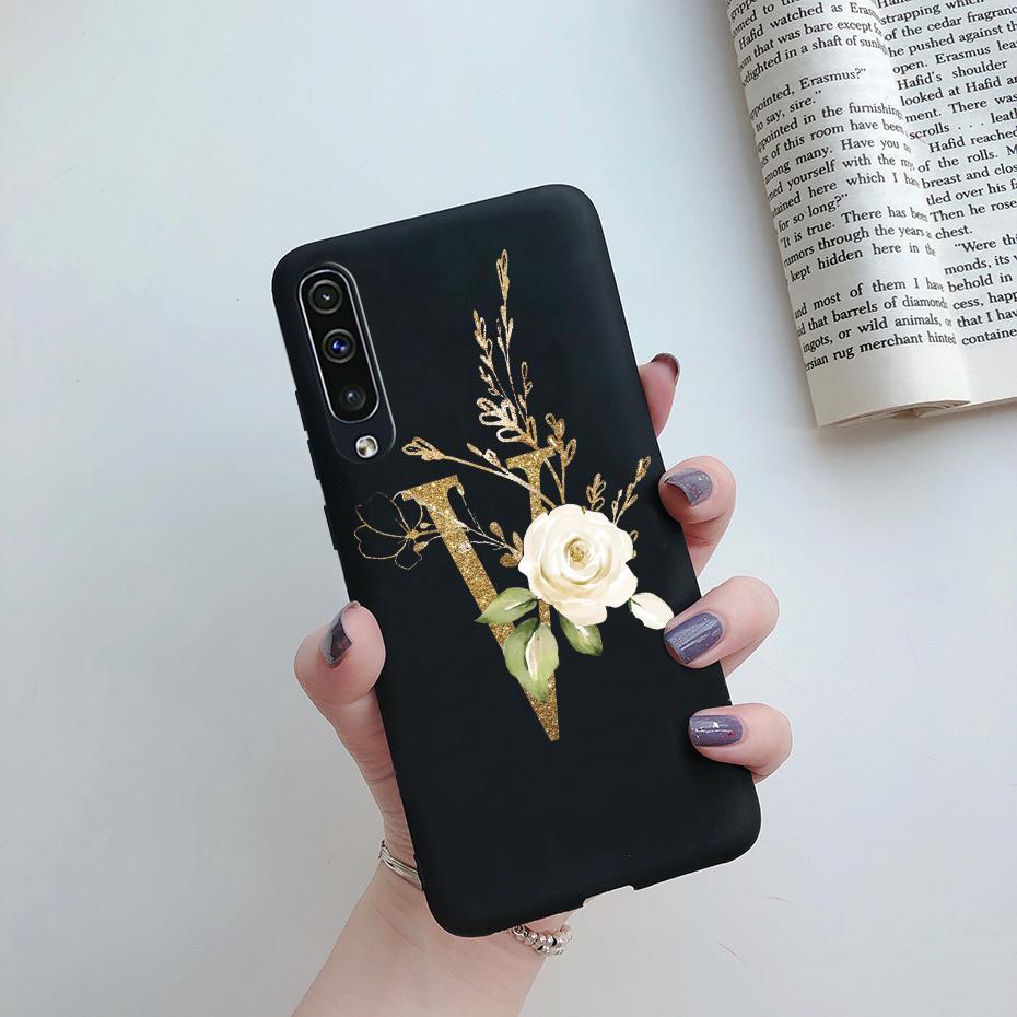 Чехол для Samsung Galaxy A50 A30 Чехол Силиконовый Милые Буквы Мягкая Задняя Крышка для Samsung Galaxy A30S A 30 50 A50S Чехол 2019 бампер