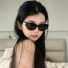 Новое поступление Солнцезащитные очки «Кошачий глаз» Женские Винтажные Маленькая оправа Овальные Очки Женские Очки для глаз Gafas De Sol