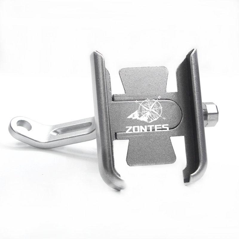 Для Zontes 368G 368D/M/E/K G1 125 ZT125 ZT125U ZT310X/R Аксессуары Мотоцикл Руль Держатель для мобильного телефона Подставка для GPS Кронштейн