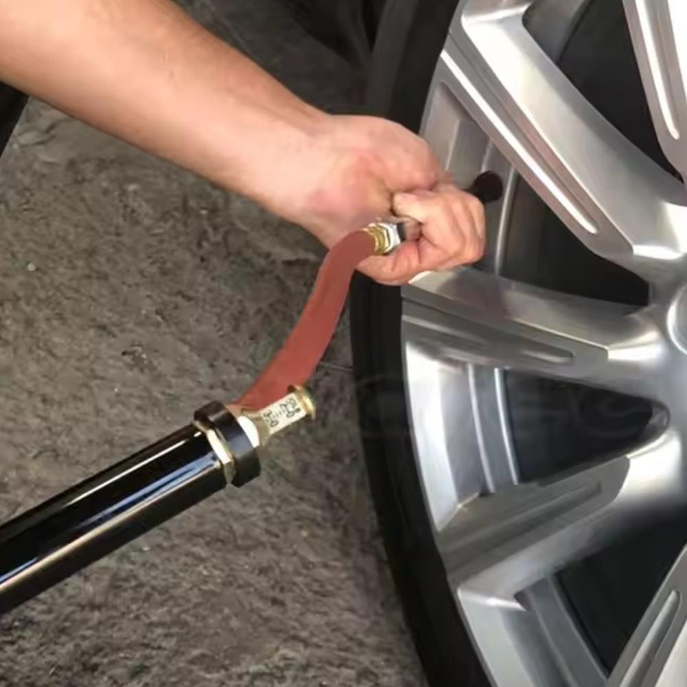 Универсальный ручной автомобильный воздушный манометр для накачивания шин, инструмент с шлангом для воздушного компрессора, инструмент для ремонта шин мотоциклов и грузовиков