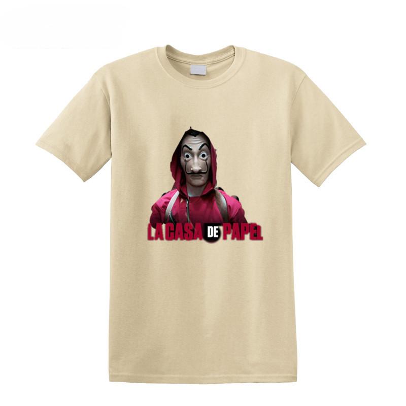 Famous House Of Paper Money Heist La Casa De Papel T Shirt Short Sleeve T Shirt
