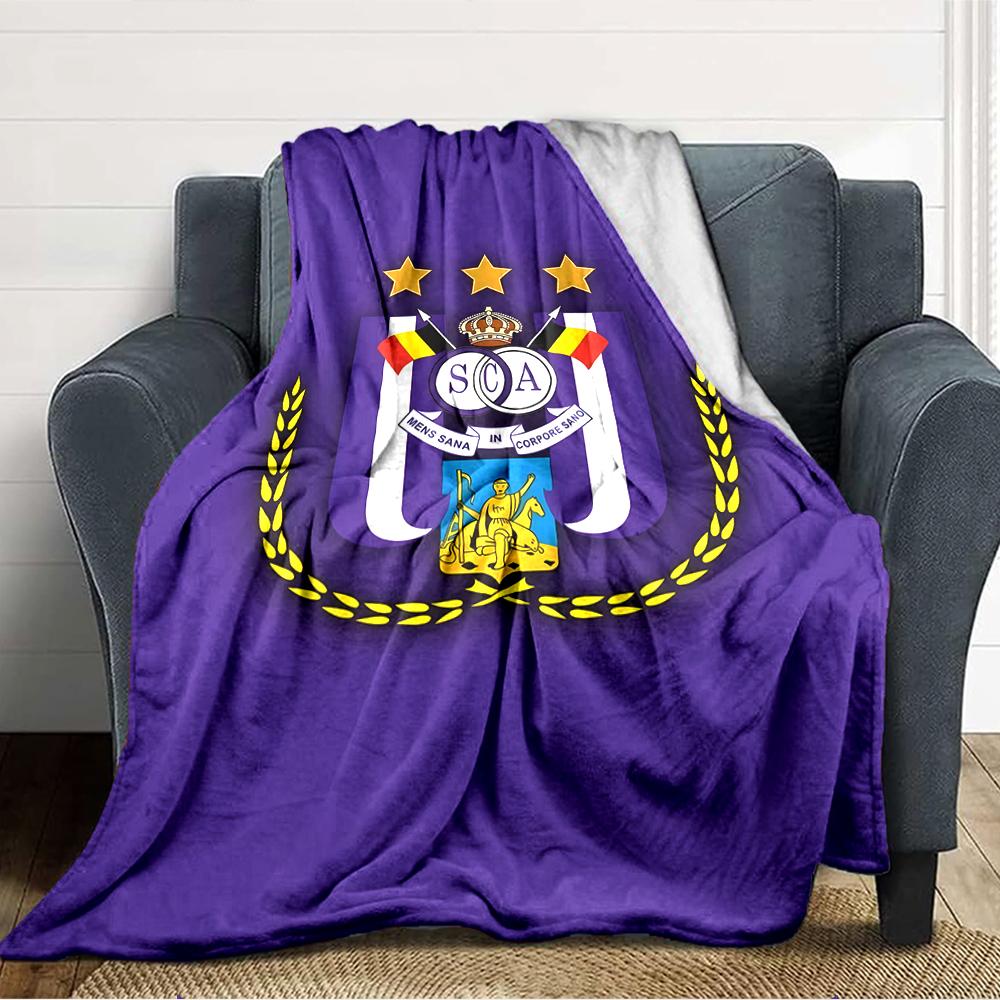 1pc Football Team (54) Blanket, Gift, for Men and Women, Soft Blanket, Good for Sofa Bed Couch Travel, Lightweight Flannel Blanket