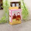 1:12 Dollhouse Miniature Dressing Table W/Mirror Bedside Table Chair Make-Up Table Home Decor Toy Doll House Accessories