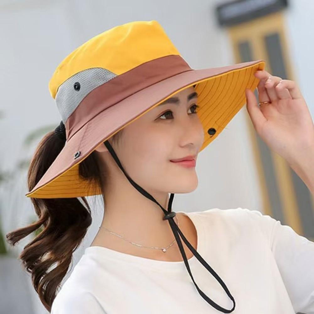 Hiking Hat Fishermen Caps Large Brim Outdoor Casual Cap New Summer Quick Drying Bucket Hats
