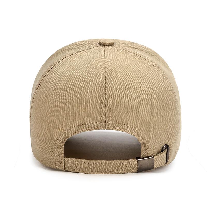 3.93 Inch Extended Brim Sandwich Baseball Hat Adjustable Classic Dad Hat Sun Protection Sport Hats Canvas Cap