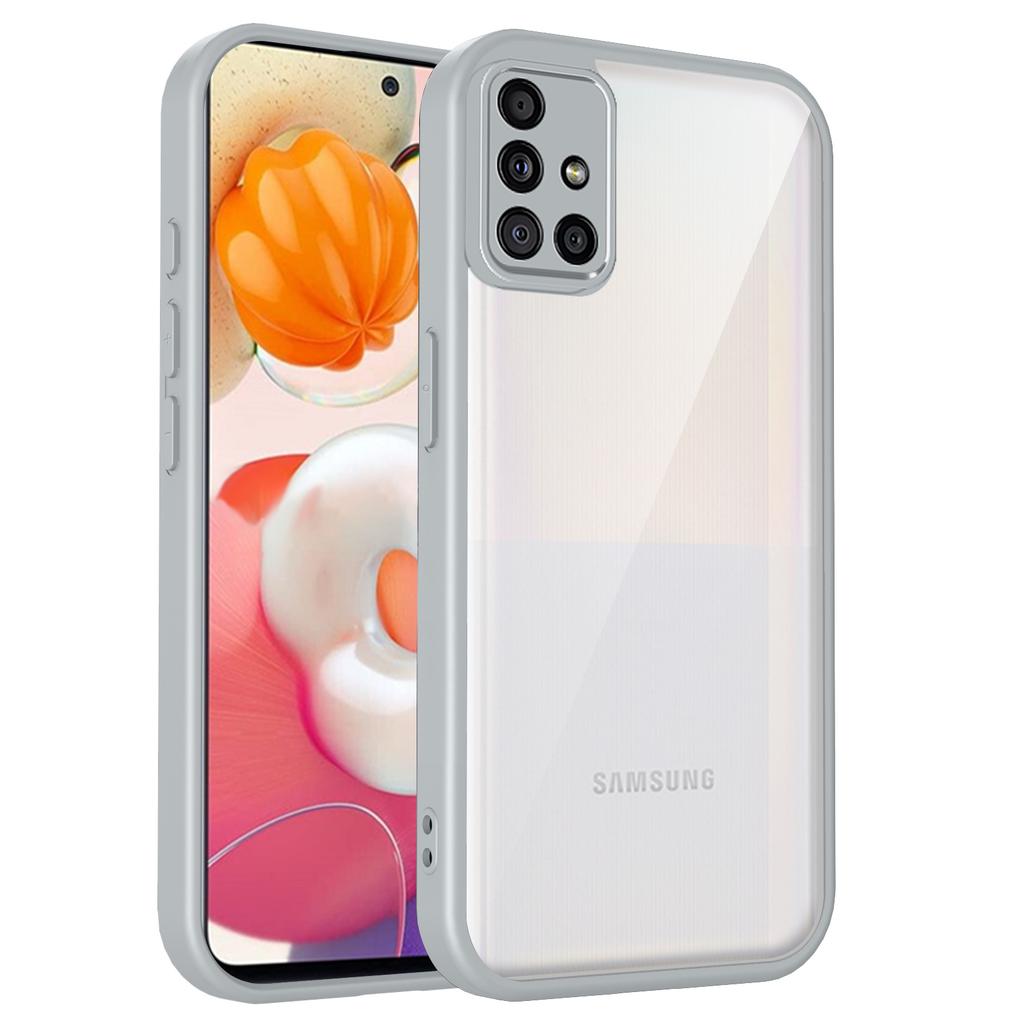 Чехол для Samsung Galaxy M51 Чехол для телефона Galaxy M51 Чехол-обложка для Galaxy M51 Силиконовый бампер с воздушной подушкой Прозрачная матовая задняя крышка Жесткая