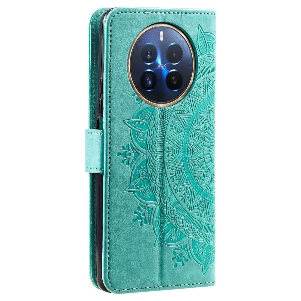 Flip Case for Realme 12 Pro 5G / 12 Pro+ 5G, Mandala, Green