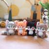 Adorable Cute Little Fox Plush Toy Soft Stuffed Animal Keychain Accessory