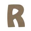 MDF Wooden Capital Letter R To Decorate - 8 Cm