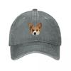 Corgi cut out Baseball Cap Anime Hat Snap Back Hat designer cap Hat Unisex For The Sun Women Caps Unisexs