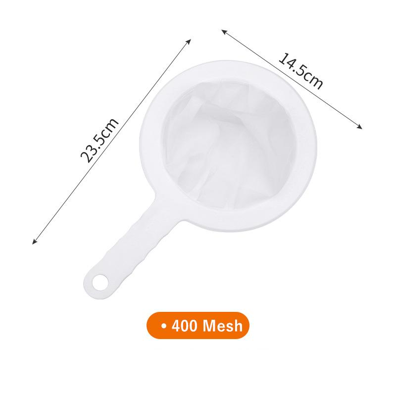 100/200/400 ультратонкий сетчатый фильтр многоразового использования для вина, сока, соевого молока, чая, кофе, ручной фильтр-мешок, ложка, кухонные принадлежности
