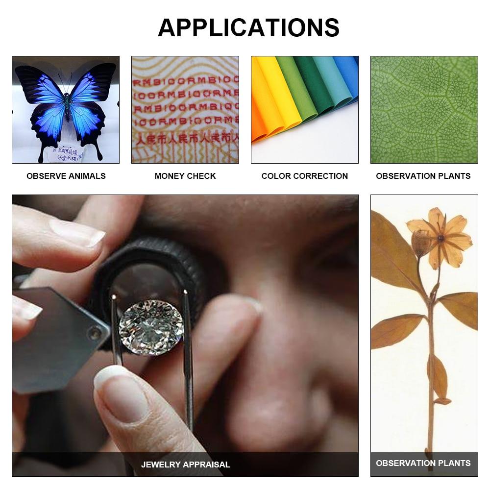 APEXEL 100X объектив для микроскопа, объектив для камеры телефона, светодиодный светильник с высоким увеличением, микрокарманные линзы для IPhone, Samsung, все смартфоны