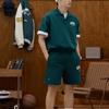 New Balance Ретро Спортивная Коллекция Повседневные Шорты Мужские Зеленые 5VD25393-HT