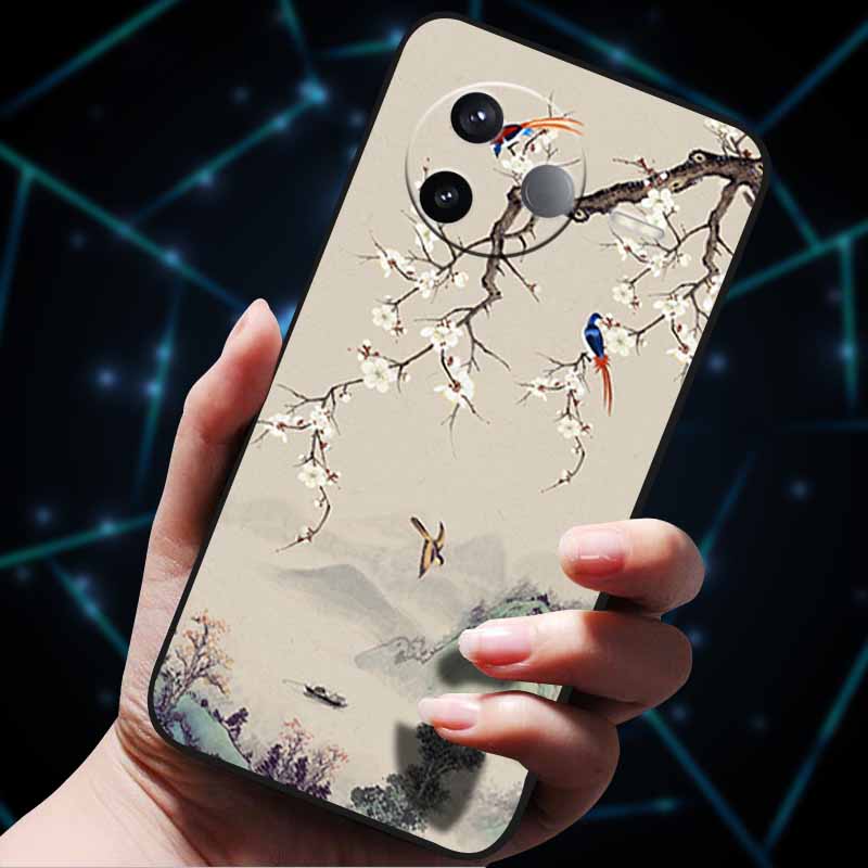 For Xiaomi POCO F7 Ultra Case Xiaomi POCO F7 Pro 3D Flowers Emboss Soft Silicone Phone Cases for POCOF7 Pro Back Cover Coque Bag