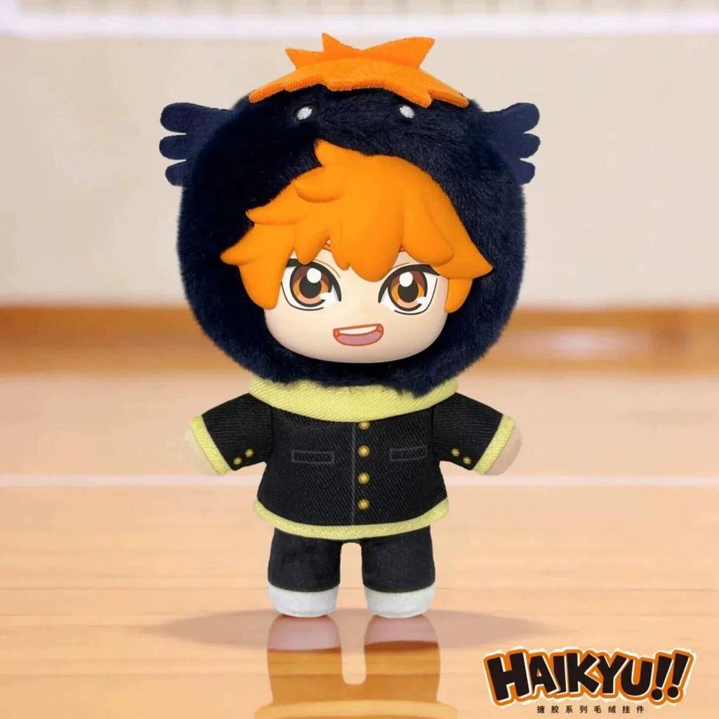 В наличии Серия маскотов Haikyuu от Eaki Виниловая брелок-подвеска Хюга Хината Кагеяма Тобио Цукишима Кей Игрушка