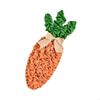 Spring Wreath Door Hanging Decoration Artificial Fabric Wreath Carrot Wreath for Front Door Porch Indoor and Outdoor