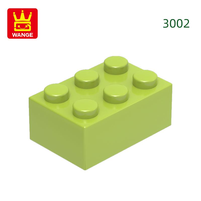 Нетоксичный 55 шт./лот 3002 2x3 Толстые Строительные Блоки Moc Аксессуары Совместимые С Кирпичами Детские Игрушки Подарочная Коробка