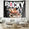 1pc The Champion of Boxing Rock-y Tapestry, Living Room, Bedroom, Office, Party Decor, Ideal Festive Gift