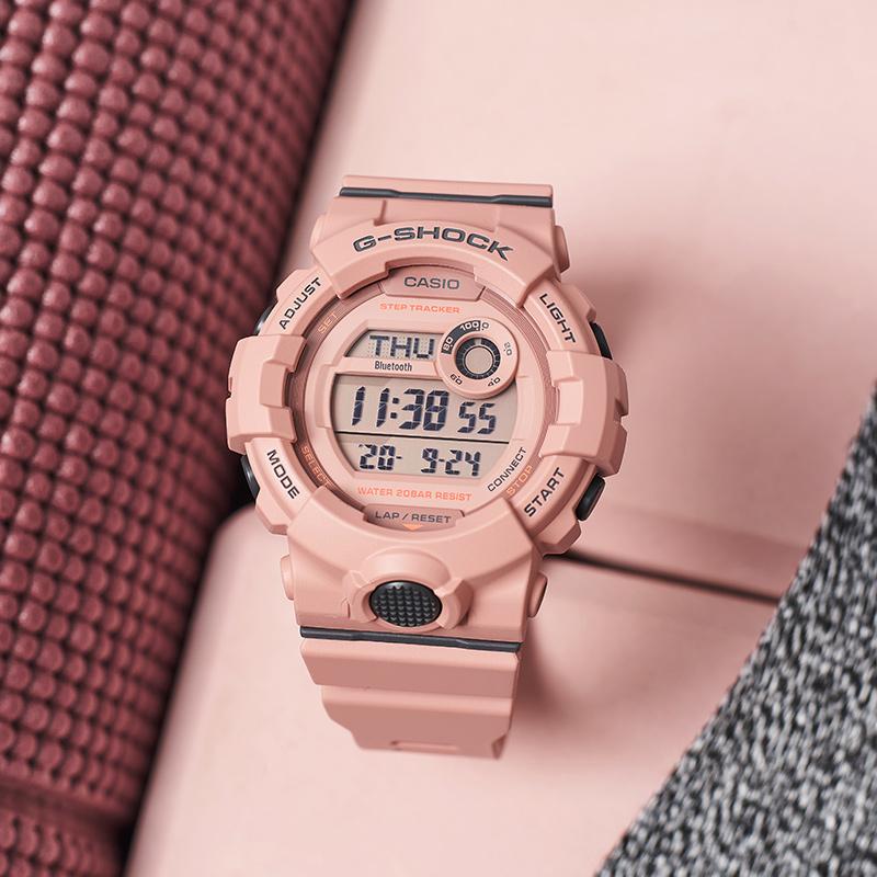 Casio Женские розовые часы GMD-B800SU-4PR GMD-B800SU-4PR