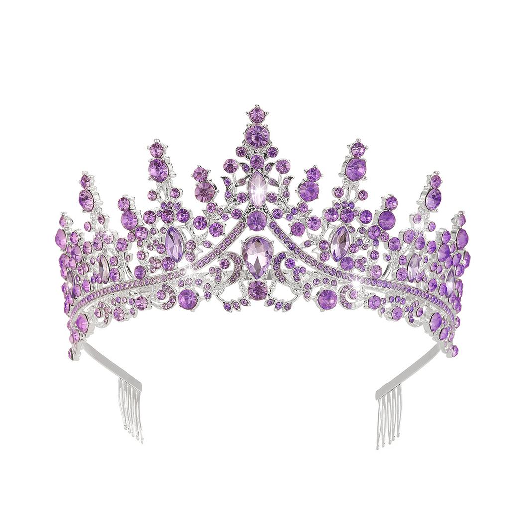 Свадебный головной убор Аксессуары для волос Банкетная вечеринка Прическа Корона Корона